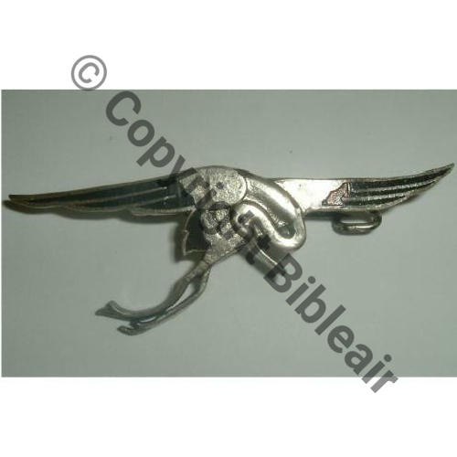 073  1980.. A1100 SPA.73 1eDRILLE 2.8 CAZAUX Metal  SM Bol tube allonge Dos irreg Src.S.BOURBIGOT 94Eur11.06
